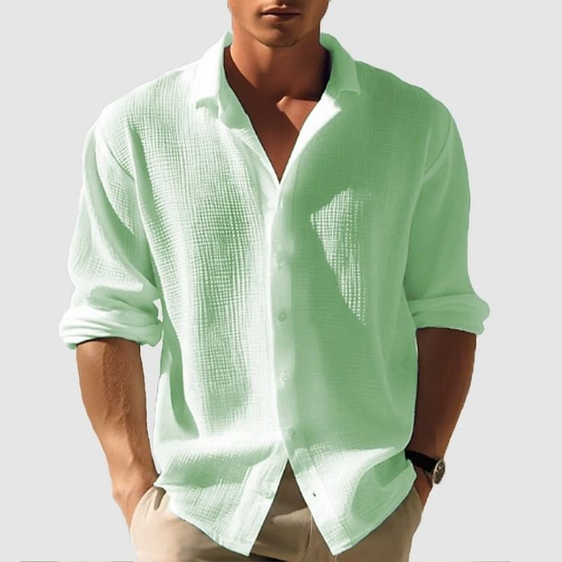 Herren Langarmshirt mit modernem Design 9
