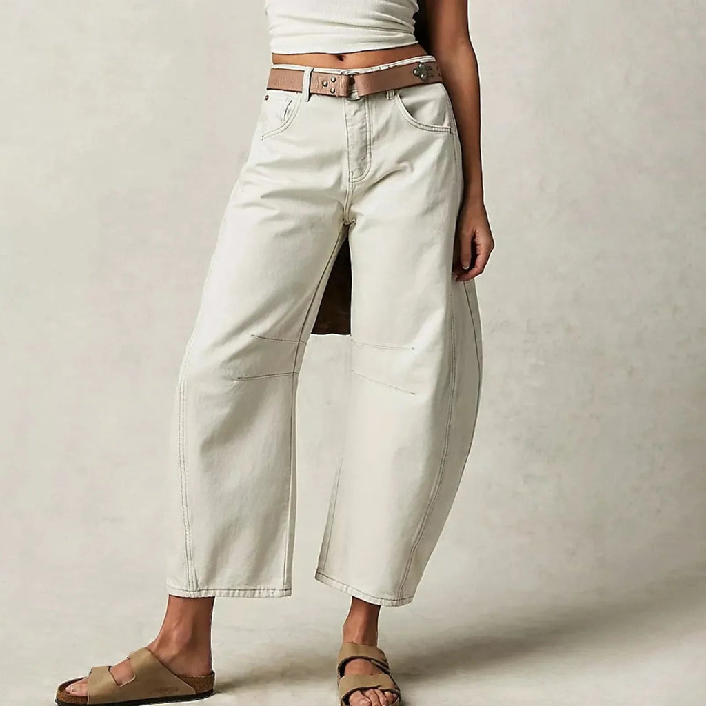 Herren Lässige Weite Jeans für Komfort 2