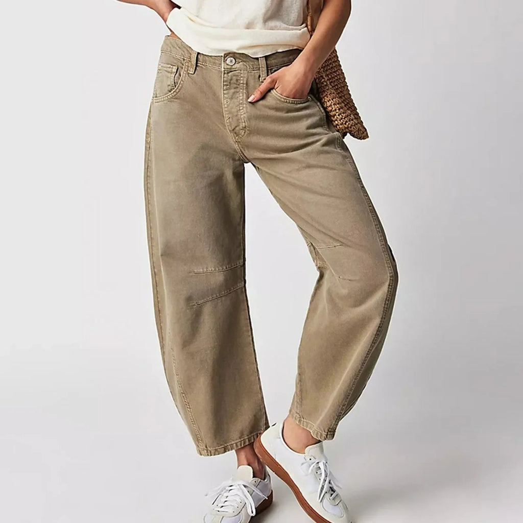 Herren Lässige Weite Jeans für Komfort 5