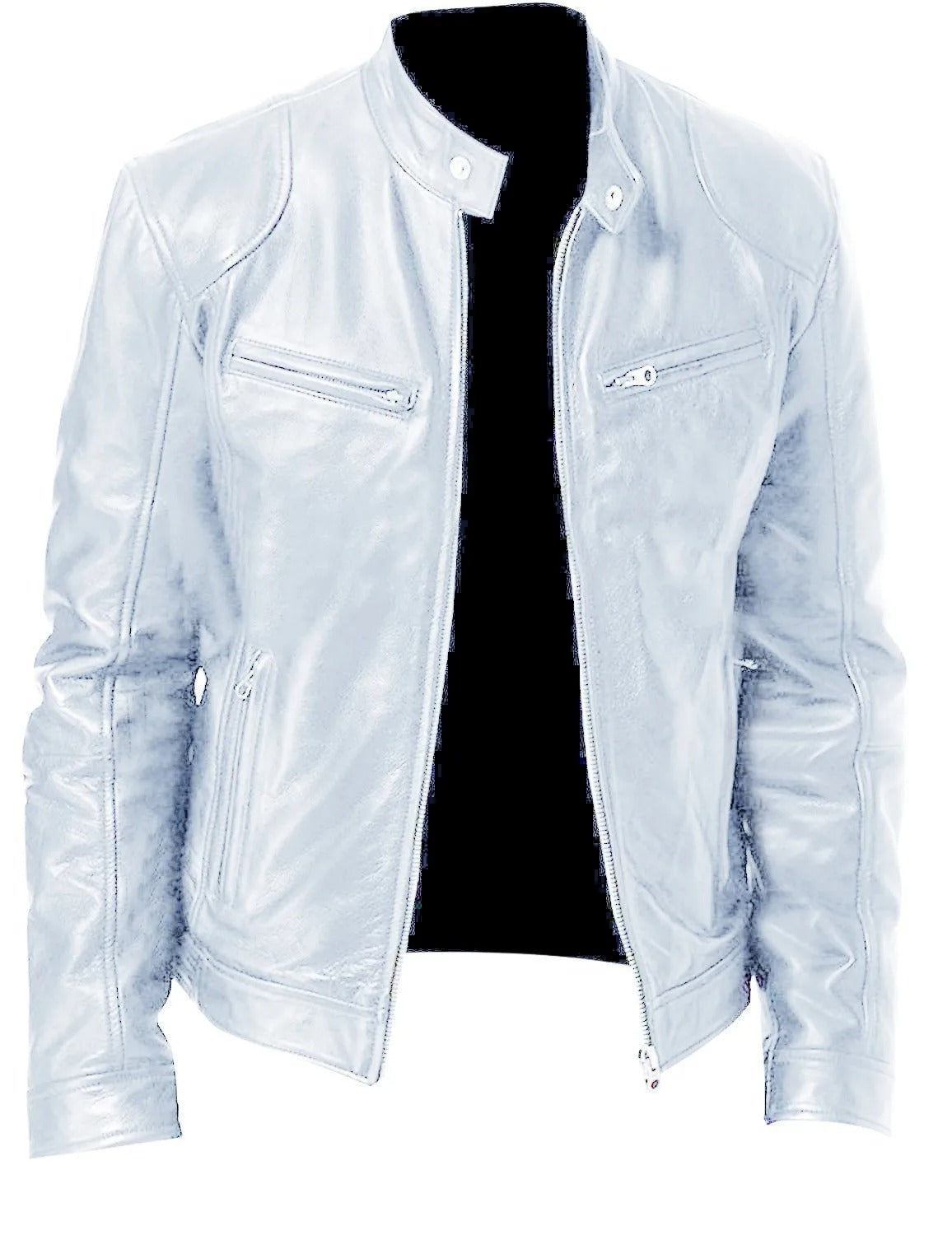 Herren Lederjacke Stilvoll und Warm für Kühle Tage 10