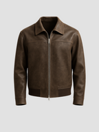 Herren Lederjacke im Klassischen und Modernen Stil 0