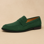 Herren Loafer Schuhe aus Wildleder für legere und formelle Anlässe 3