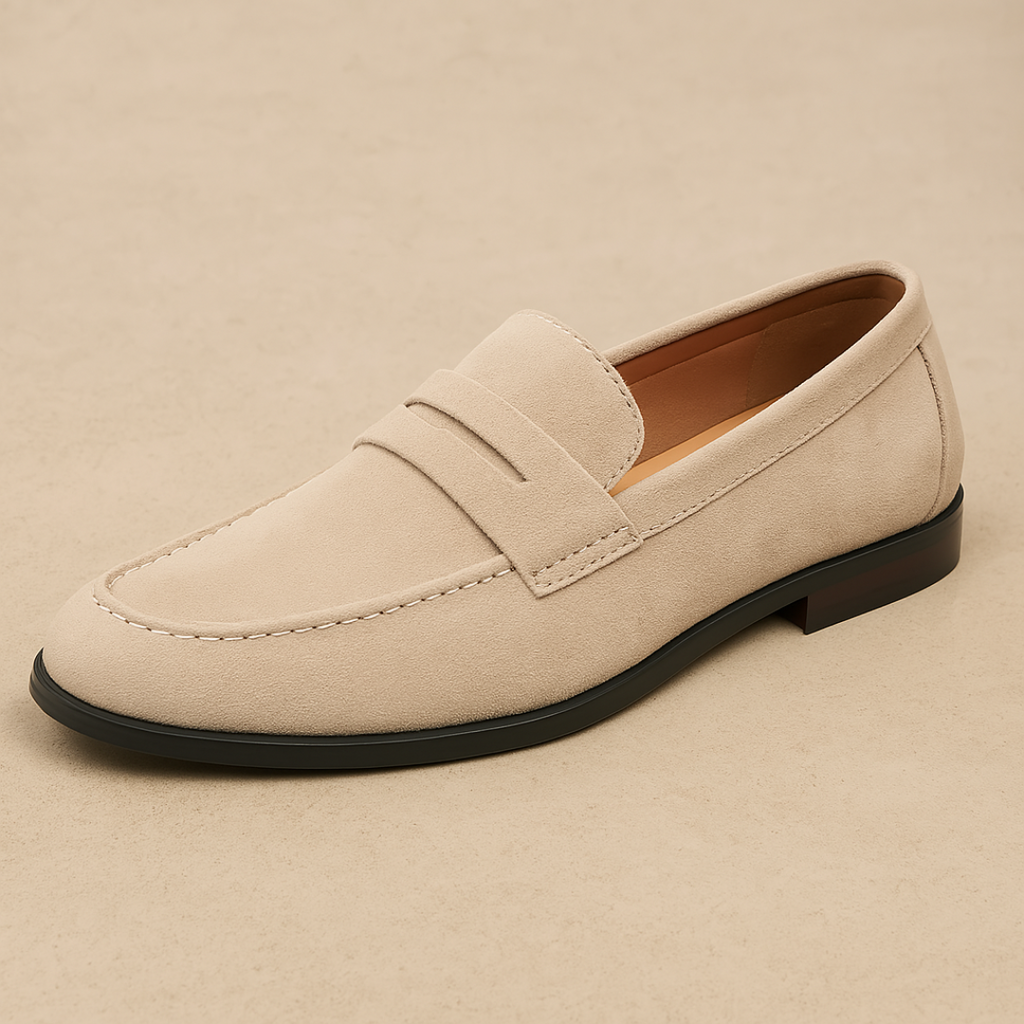 Herren Loafer Schuhe aus Wildleder für legere und formelle Anlässe 4