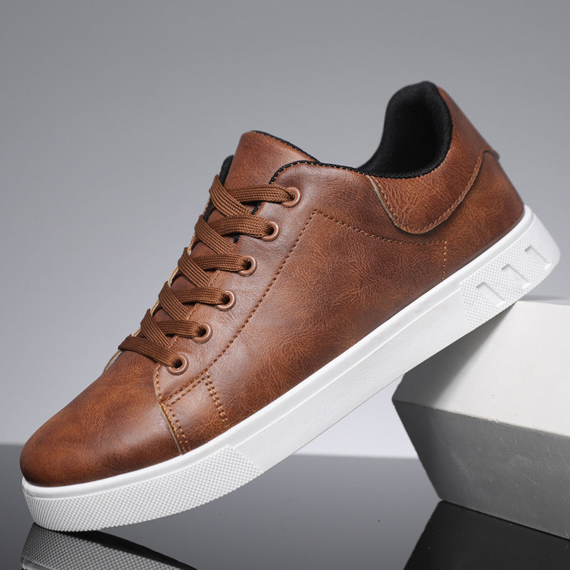 Herren Low Top Sneaker aus Synthetikleder 0
