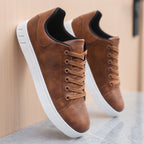 Herren Low Top Sneaker aus Synthetikleder 1