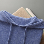 Herren Merino Strick Kapuzenpullover 7