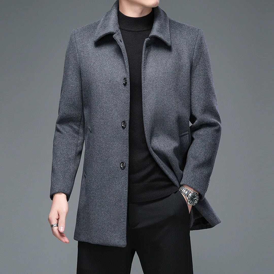Herren Mittellange Jacke für Freizeitaktivitäten 3