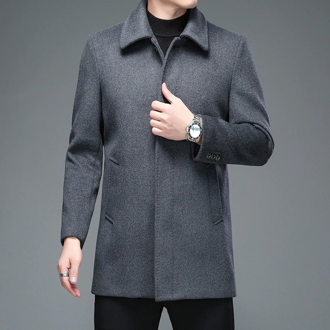Herren Mittellange Jacke für Freizeitaktivitäten 4