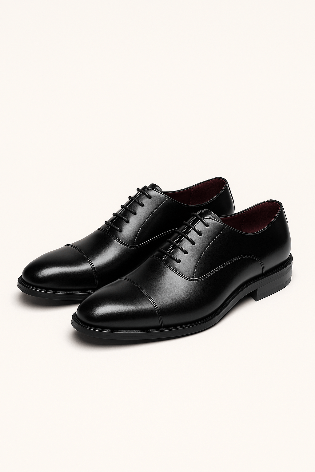 Herren Oxford Schuhe aus Glattleder 0