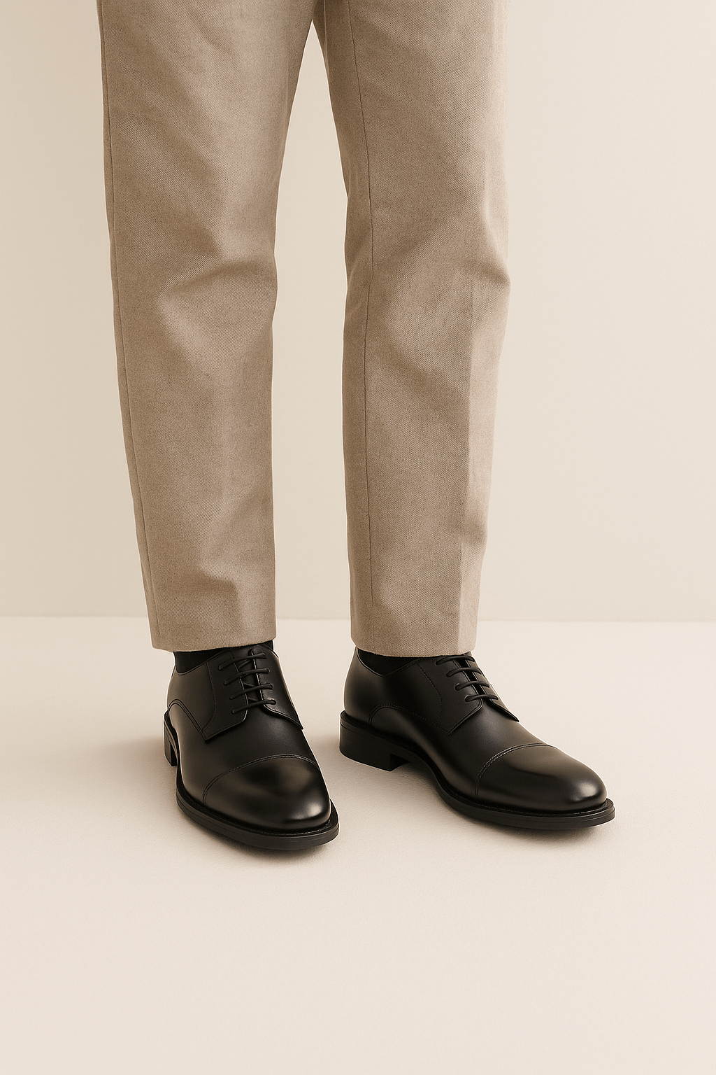 Herren Oxford Schuhe aus Glattleder 1