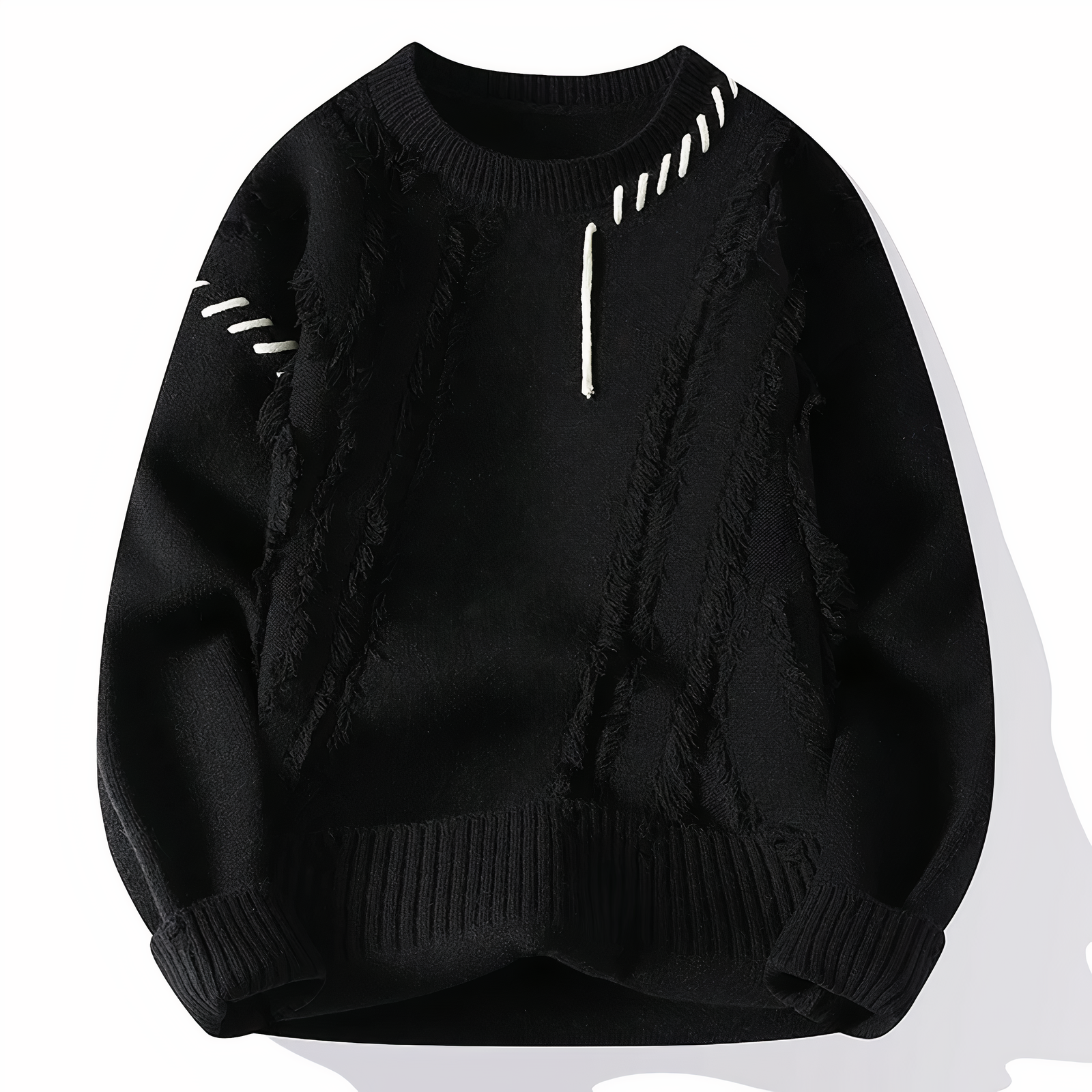 Herren Patchwork Pullover 10