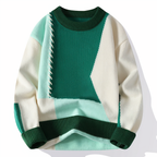 Herren Patchwork Pullover 2