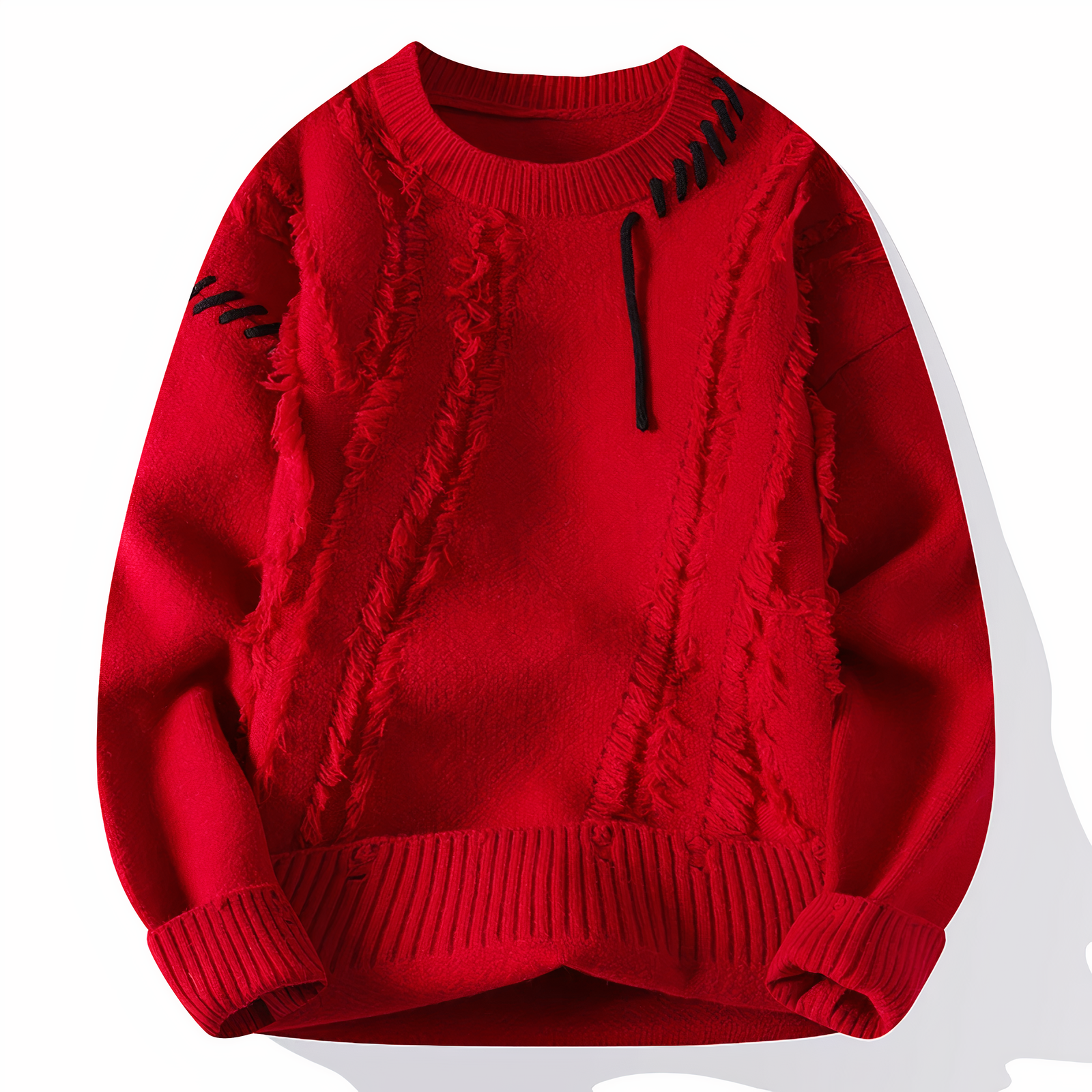 Herren Patchwork Pullover 8