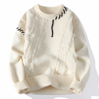 Herren Patchwork Pullover 9