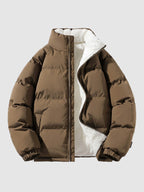 Herren Pufferjacke mit Fleecefutter 0