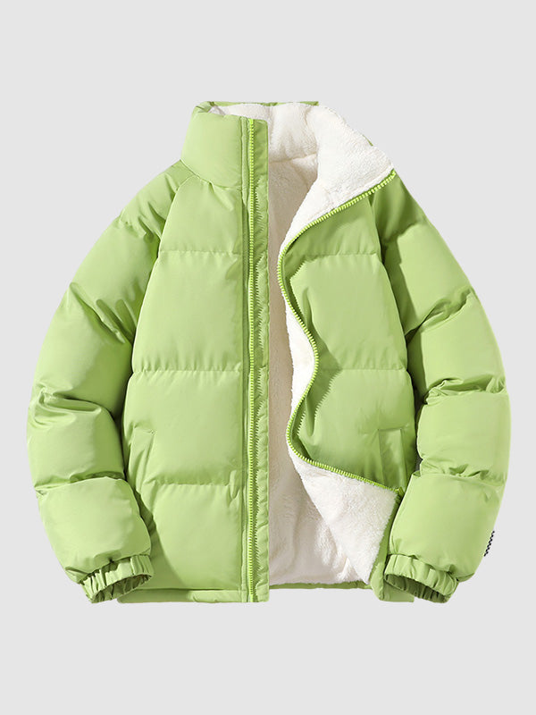 Herren Pufferjacke mit Fleecefutter 11