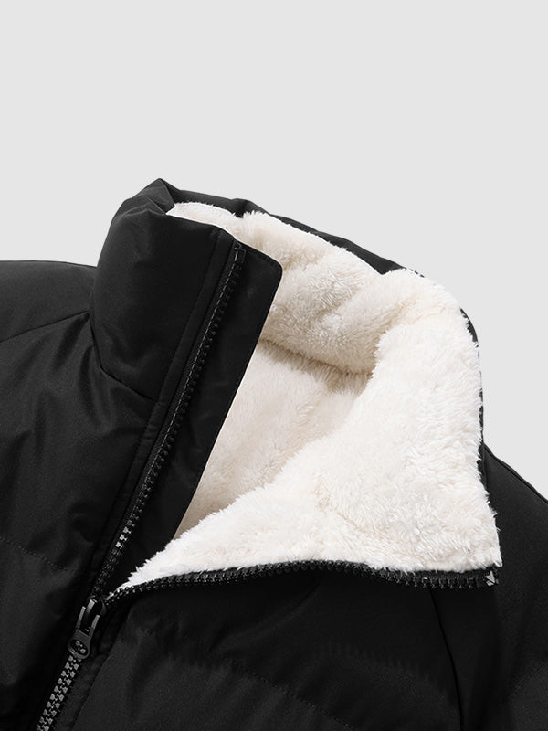 Herren Pufferjacke mit Fleecefutter 4
