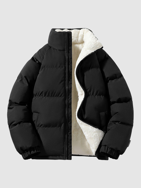 Herren Pufferjacke mit Fleecefutter 9