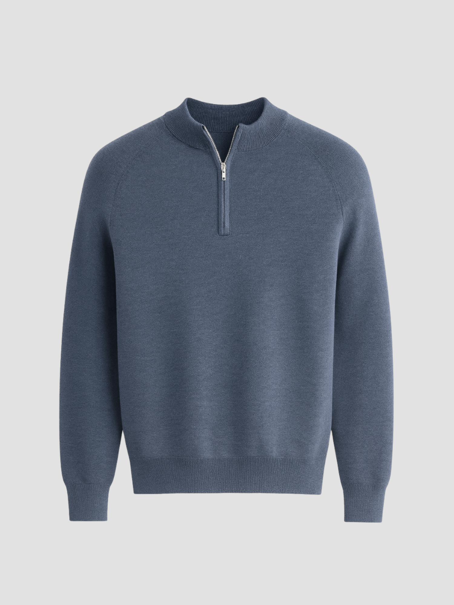 Herren Pullover mit Halbem Reißverschluss für Alltag und Freizeit 2