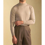 Herren Rollkragenpullover aus Hochwertiger Wolle 4
