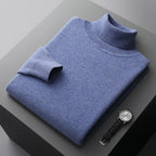 Herren Rollkragenpullover aus Wolle mit zeitlosem Design 2