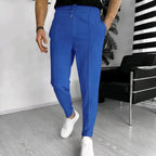 Herren Slim-Fit Sommerhose mit Kordelzug 2