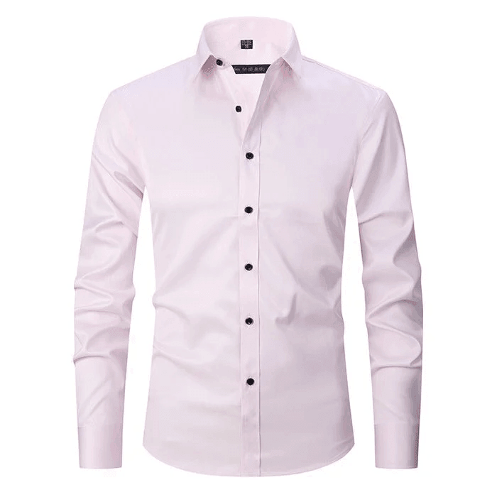 Herren Slim Fit Langarm Hemd für Elegante Anlässe 8