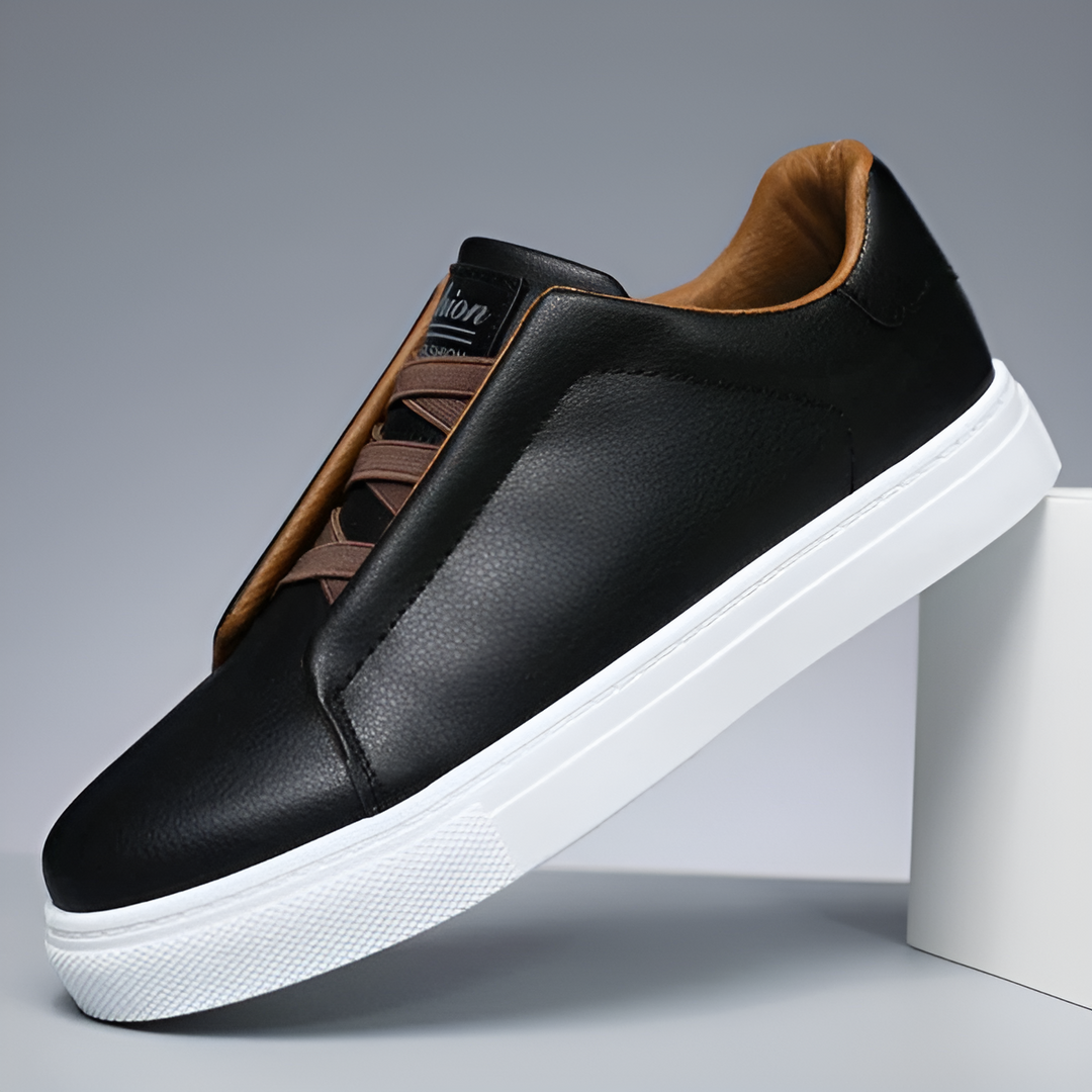 Men's sneakers made of high-quality PU leather