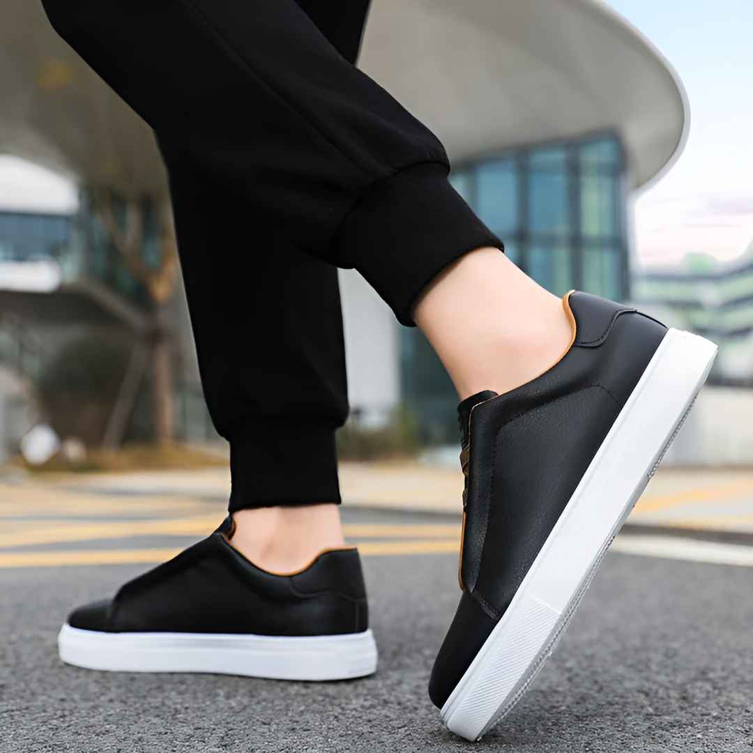 Men's sneakers made of high-quality PU leather