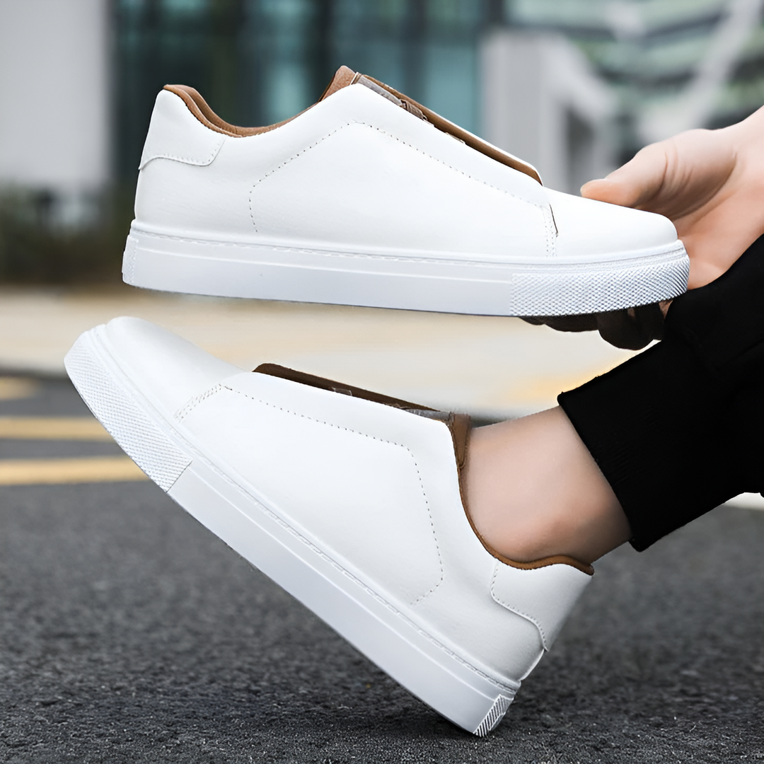 Men's sneakers made of high-quality PU leather