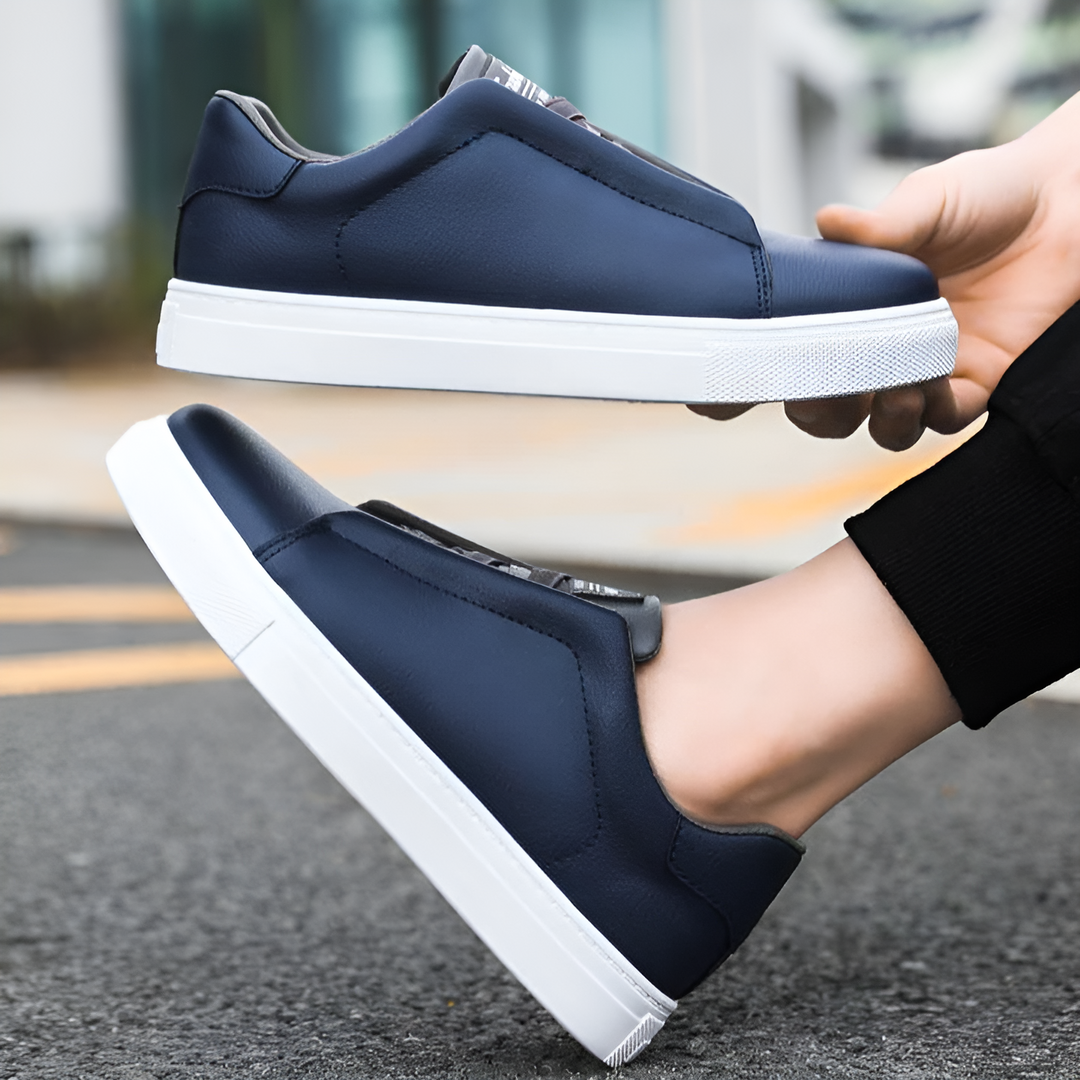 Men's sneakers made of high-quality PU leather