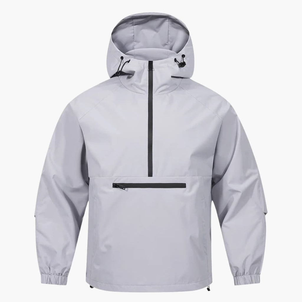Herren Softshelljacke mit Kapuze und Brusttasche 3