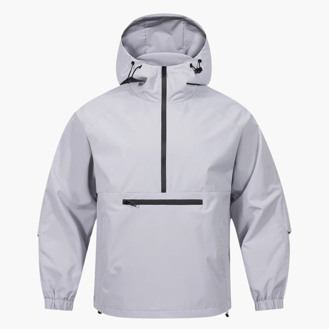 Herren Softshelljacke mit Kapuze und Brusttasche 3