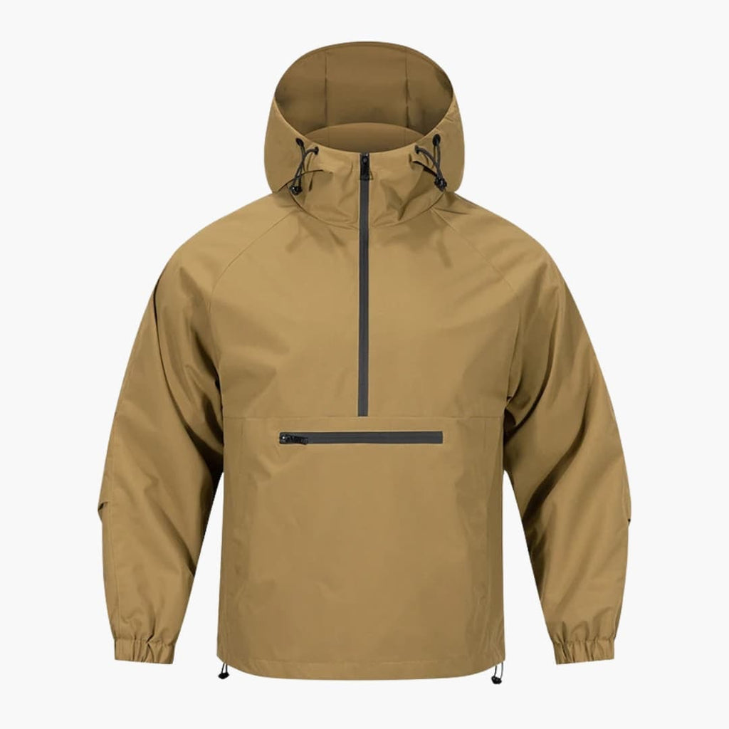 Herren Softshelljacke mit Kapuze und Brusttasche 4