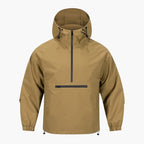 Herren Softshelljacke mit Kapuze und Brusttasche 4