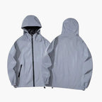 Herren Softshelljacke mit Kapuze und Reflektierenden Details 1