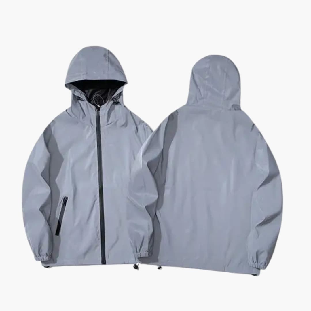 Herren Softshelljacke mit Kapuze und Reflektierenden Details 1