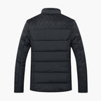 Herren Steppjacke mit Stehkragen und Fleecefutter 3