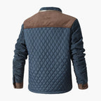 Herren Steppjacke mit Stehkragen und Kontrastdetails 3