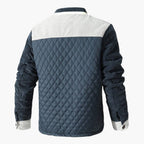 Herren Steppjacke mit Stehkragen und Kontrastdetails 4