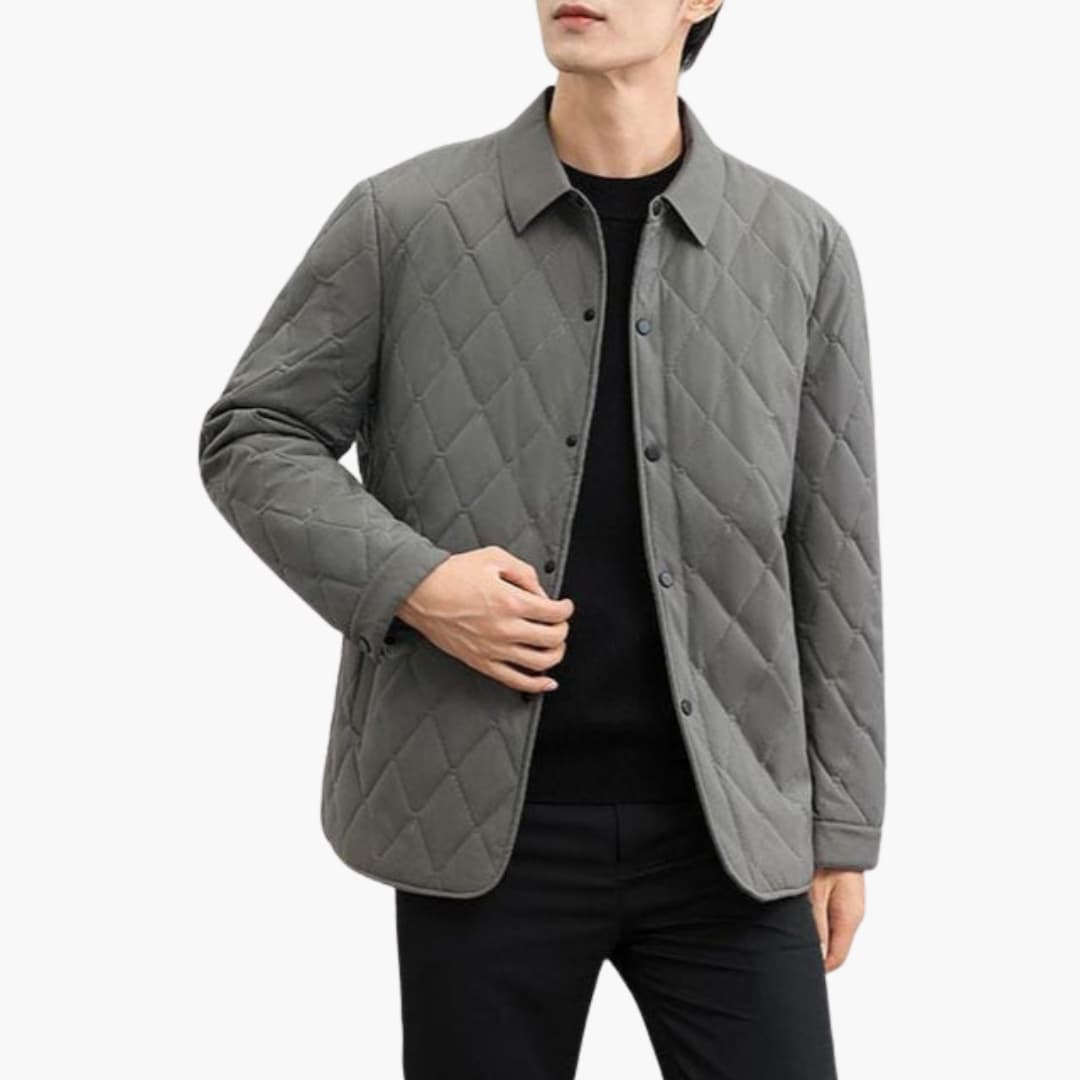 Herren Steppjacke mit Umlegekragen 0