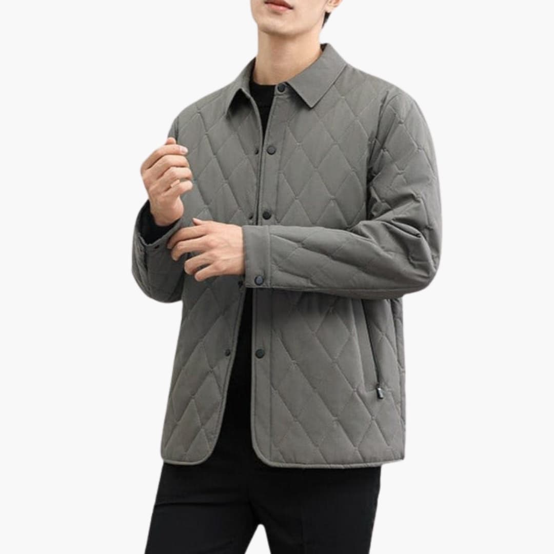 Herren Steppjacke mit Umlegekragen 1
