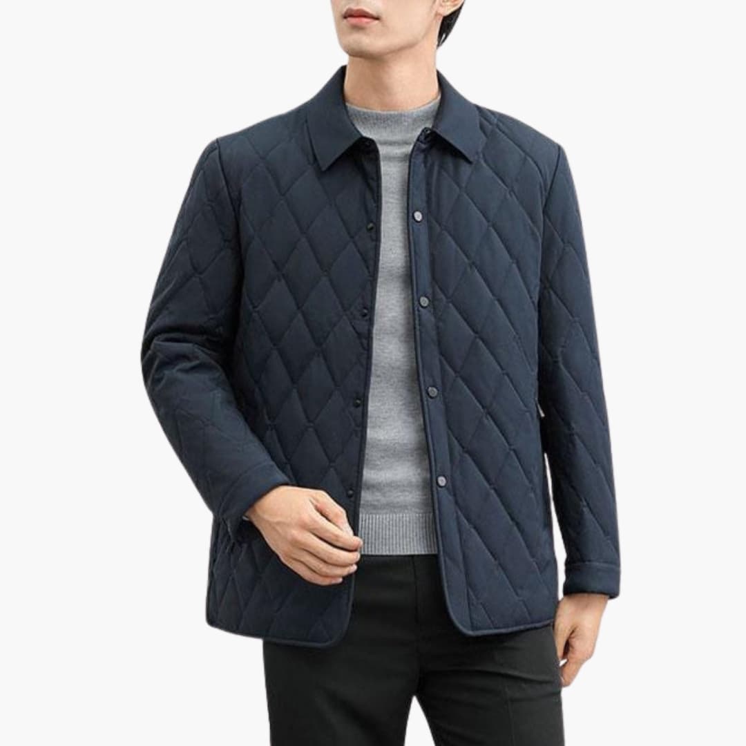 Herren Steppjacke mit Umlegekragen 3