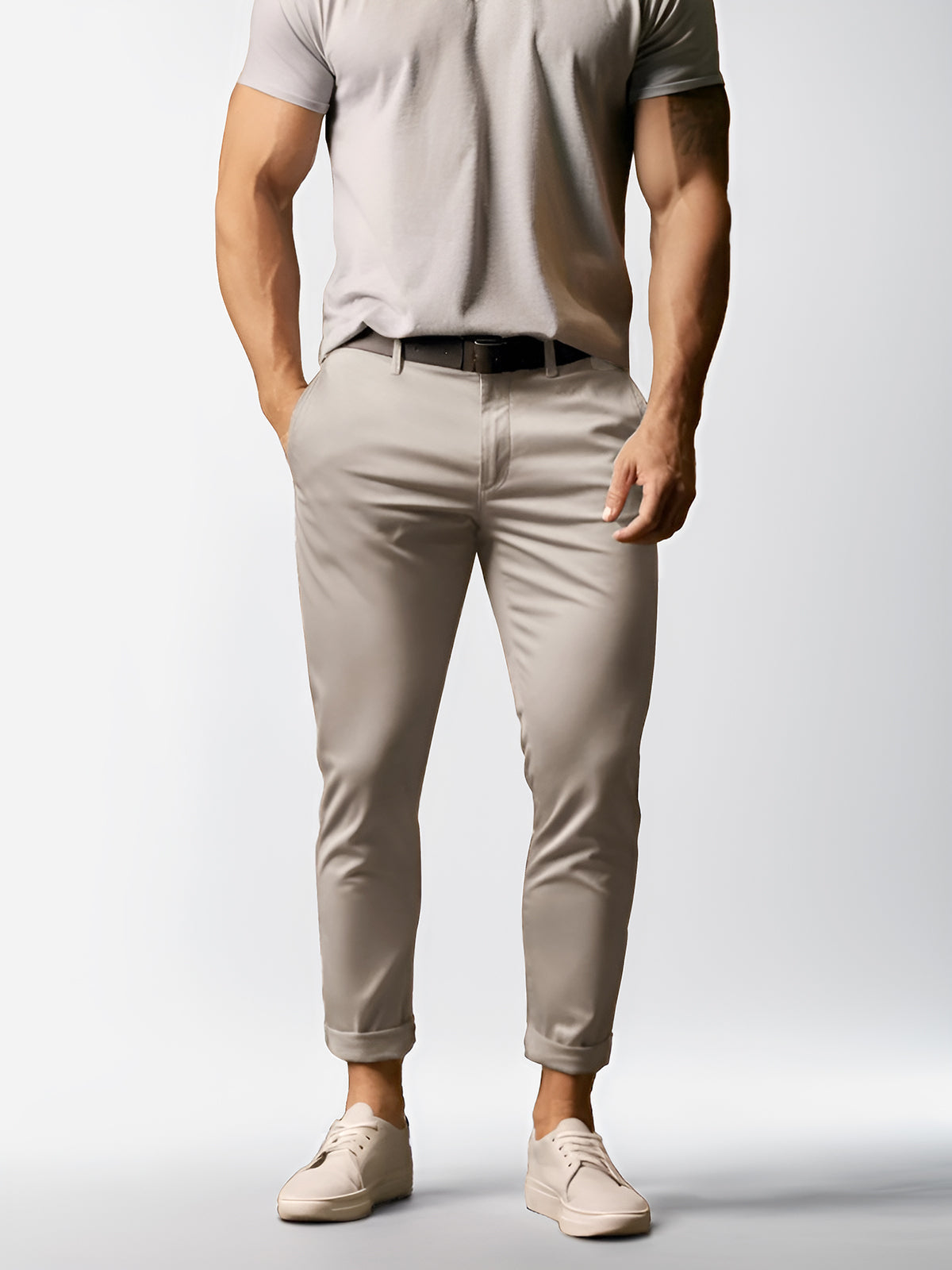 Herren Stretch Chinos 0