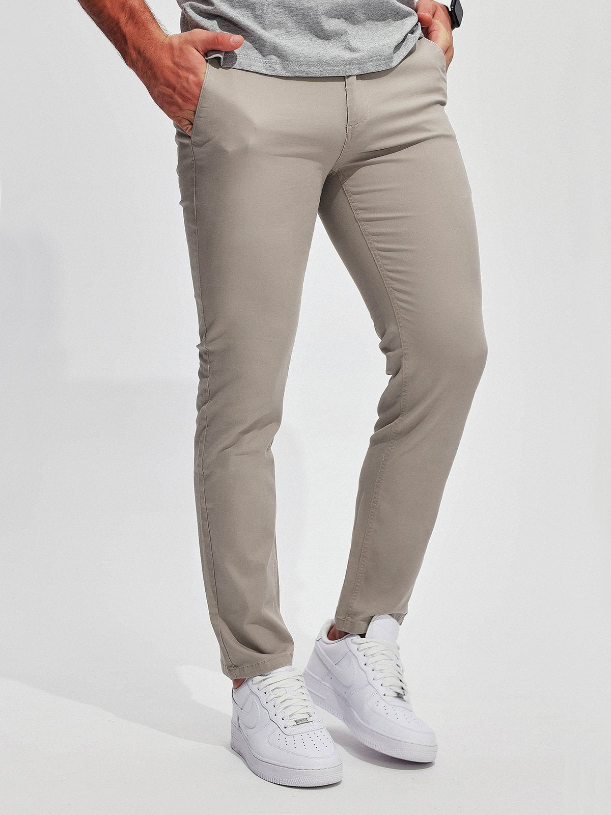 Herren Stretch Chinos 4