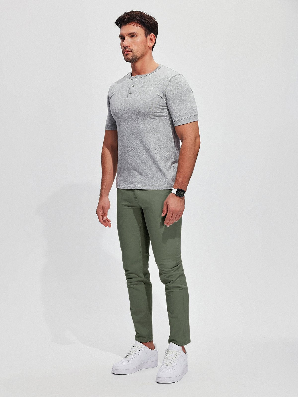 Herren Stretch Chinos 8