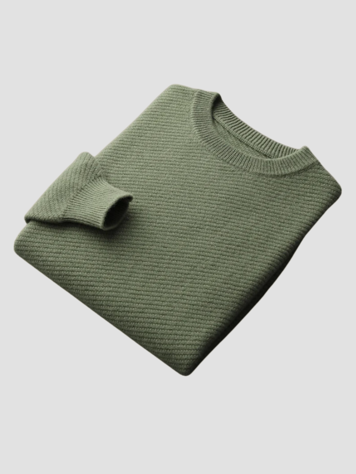 Herren Strick Pullover mit Rundhalsausschnitt aus Feinstrick 5