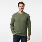 Herren Strick Pullover mit Rundhalsausschnitt aus Feinstrick 6