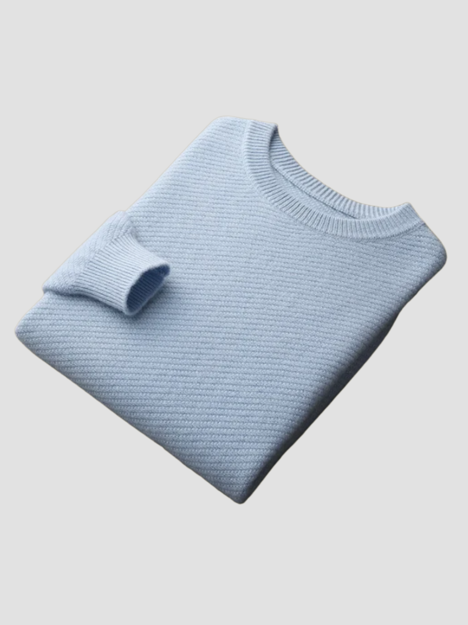 Herren Strick Pullover mit Rundhalsausschnitt aus Feinstrick 7
