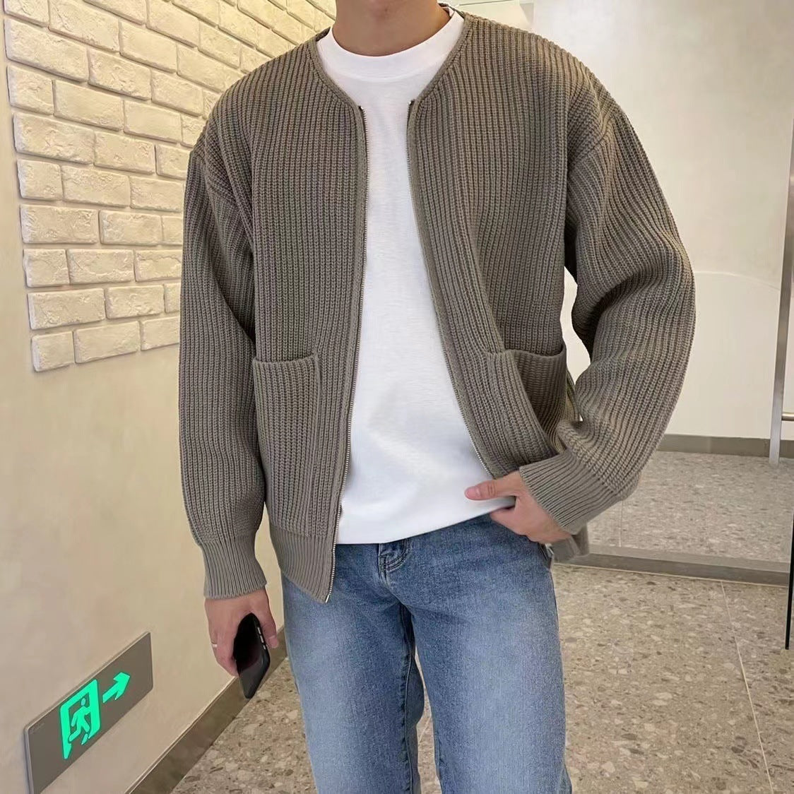 Herren Strickjacke Modern - Stilvolle Cardigan für Herren 4